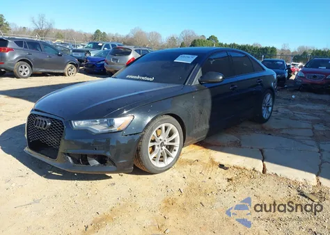 2013 Audi A6 2.0T Premium из США, поврежденный, VIN WAUGFAFC0DN063917